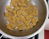 A picture of step 5 of Seasoned Seitan (Steamed + Stir fried).