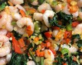 Foto del paso 2 de la receta: Tallarines de arroz con salsa de camarones 🍤🍜