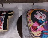 Foto del paso 5 de la receta: Feliz cumpleaños Luna!!! Mulan toda para vos!!🎉🎉🎂🎂🎈🎈