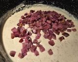 Füstölt sonkás,tormás fusilli recept fázis 3 fotója