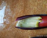 Foto del paso 1 de la receta: Revuelto de flor de banano