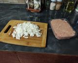 Foto del paso 1 de la receta: Empanadas rellenas de pollo con salsa bechamel y masa integral con semillas casera