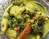 Foto langkah ke 4 dari resep Gulai Pakis & Telor Tebu.