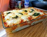 🇮🇹 Spenótos ricottával töltött cannelloni paradicsomos raguval recept fázis 5 fotója