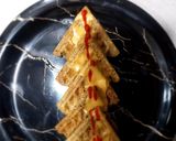 A picture of step 3 of Green gram waffles.
