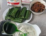 Foto langkah ke 3 dari resep Putu Bambu Daun Pisang.