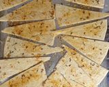 A picture of step 3 of Tortilla chips 🍟 😋.