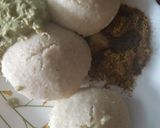 A picture of step 2 of Coconut coriander leaves mint leaves chutney.