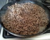 A picture of step 2 of Bolognese Ragu with Spaghetti.