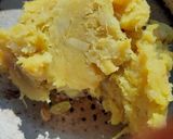A picture of step 1 of Sweet potato kheer.