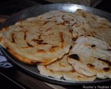 A picture of step 8 of Pan fried Naan.