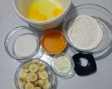 Foto langkah ke 1 dari resep Bolu pisang (Banana cake).