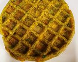 A picture of step 5 of Veg.Moong Dal Waffles.