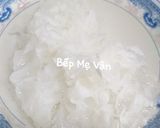 Hình bước làm 2 của món Chè bắp,khoai môn,nấm tuyết và lá cẩm