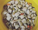 Hình bước làm 1 của món Canh ngao chua cay