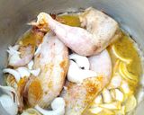 A picture of step 2 of Peppered chicken/ soyayyar kaza mai yaji.