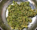 A picture of step 8 of Green chilli techa.