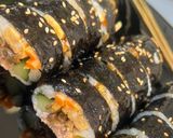 Foto langkah ke 6 dari resep Gimbap seafood.