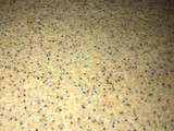 Trenza de harina integral rellena de brócoli y ricota