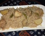 A picture of step 7 of Chicken Yakhni Pulao.