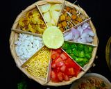 A picture of step 10 of Jhal muri.