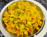 A picture of step 5 of Mixed Vegetable Daliya.