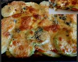 Foto del paso 5 de la receta: Pastel de verduras, gratinado, multicolor!🥔🥕🫑🧄