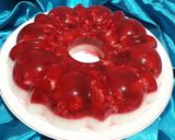 Foto langkah ke 6 dari resep Puding Lumut Buah Naga.