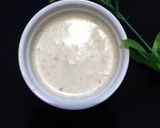 A picture of step 3 of Hari chutney.