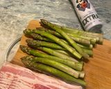 Baconbe tekert spárga🥓 recept fázis 1 fotója