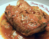Foto del paso 20 de la receta: Cazuela de salmonetes con patatas en salsa de azafrán