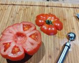 Foto del passaggio 1 della ricetta Pomodori ripieni gratinati light🍅🍋