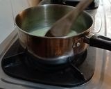 Foto langkah ke 3 dari resep 814. Jelly Kopi Vla Matcha.