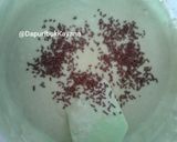 Foto langkah ke 2 dari resep 186 Bolu Kukus Hijau Santan Tanpa Mixer Takaran Sendok.