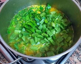 Foto del paso 4 de la receta: Potaje de garbanzos con judías verdes y espinacas