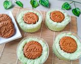 Foto langkah ke 7 dari resep Matcha Cheesecuit.
