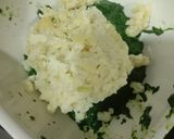 A picture of step 3 of Palak cutlet.