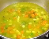 A picture of step 3 of Samak Rice Khichdi.