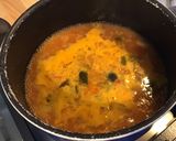 Une image de l'étape 4 de Potage de légumes d'hiver (tomates courgettes aubergines) au fromage.
