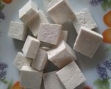 A picture of step 1 of Homemade Chenna Murki (Indian sweet) 😊😊😊.