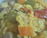 Foto del paso 5 de la receta: Arroz amarillo con fogonero!!