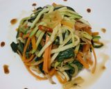 Foto del paso 8 de la receta: Salteado de verduras con ajo y jengibre