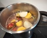 Foto del paso 2 de la receta Caldo de pollo y más