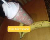 A picture of step 3 of Banana, Cocoa, and Yogurt Smoothie 🍌.
