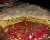 Foto del paso 4 de la receta: Tarta de puerro, cebolla y zanahoria 💕