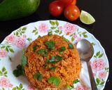 A picture of step 5 of Mexican Cauliflower Fried Rice.