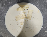 Foto del paso 8 de la receta: 🍽️🍷 Canelones de pollo, puerro y ricotta en salsa bechamel, sin TACC 🍷🍽️