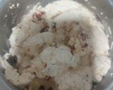 A picture of step 3 of Masala Chees spread.
