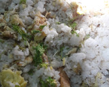 அவசர சமையல் முட்டை ப்ரைடு ரைஸ் ரெசிபி ஸ்டேப் 2 புகைப்படம்