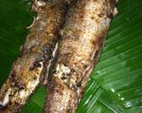 Hình bước làm 2 của món Cá lóc phủ muối nướng chui